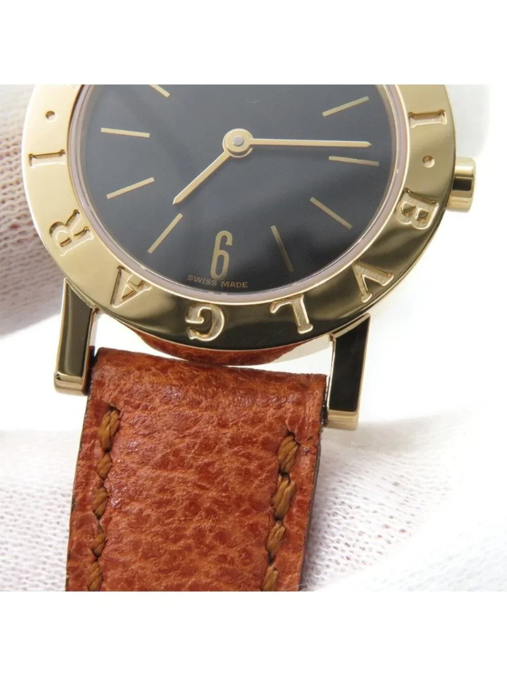 Bvlgari Watch Black Dial Quartz